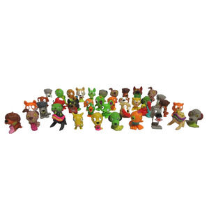 The Ugglys Pet Shop Ugly Animal Mini Toy Figures Mixed Assorted Lot of 42